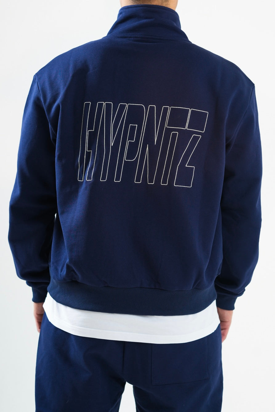 HYPNOTIZE TRACK JACKET - NAVY